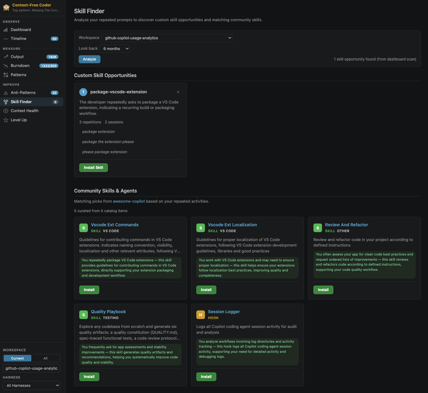 Skill Finder